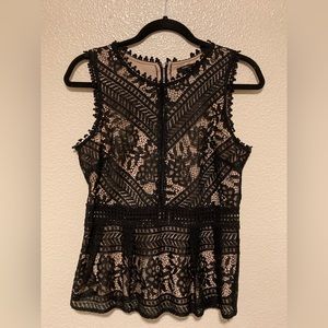 ROMEO & JULIET - Lace Peplums Blouse - Classy Blouse